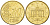 Германия 10 евроцентов 2002 D KM 210 нордик 4543-531