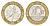 Франция 10 франков 1989 тип гений Бастилии KM 964.1, Le Franc 375.3 биметалл 4704-512