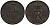 Дания 5 эре 1960 C; S, Фредерик IX (1947-1972) KM 843.2 цинк 4165-933