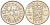 Нидерландская Восточная Индия 1/10 гульдена 1942 S KM 318 серебро UNC 4588-561