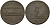 Великобритания 1 пенни 1813 Шотландия, Глазго Withers 1353, Davis 3 медь 1526-1211