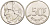 БЕЛЬГИЯ 50 ФРАНКОВ 1991 BELGIQUE, БОДУЭН I (1951-1993) KM 168 никель 210-946