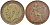 Великобритания 1 пенни 1918 Георг V (1910-1936) КМ 810, Spink 4051 бронза 4593-211