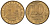 СССР 10 копеек 1991 ММД, ГКЧП KM 296 сталь плакированная медью 4585-1113
