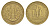Западная Африка (BCEAO) 10 франков 1967 KM 1a медь алюминий никель 4175-1057