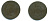 ФРАНЦИЯ 5 САНТИМОВ 1854 MA, НАПОЛЕОН III (1852-1870) KM 777.6, LE FRANC 116.14 бронза 37-724