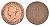 Цейлон 1 цент 1870 Виктория (1837-1901) KM 92 медь 4659-1219