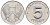 ГДР 5 пфеннигов 1953 E KM 6 алюминий UNC 219-112