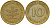 ФРГ 10 пфеннигов 1982 G J. 383, KM 108 сталь плакированная латунью    4603-523