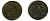 Россия деньга 1738 Анна Иоанновна (1730-1740) Биткин 365 медь 29-431