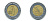 Мексика 1 песо 1993 KM 550 биметалл 176-1231