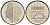 Нидерланды 25 центов 1982 Беатрикс (1980-2013) KM 204 никель 66-436