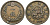 Япония 1 сен 1876 год 9, император Мицухито (Мэйдзи) (1867-1912) KM 17.1 медь 4511-416