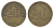 Германия игровой жетон в 20 пфеннигов ND без отметки латунь 4636-1264