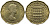 Великобритания 3 пенса 1967 Елизавета II (1952-2022) KM 900, Spink 4153 никель латунь 4171-552
