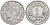 Франция 1 франк 1947 тип Морлон KM 885а.1 алюминий    4153-427