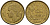 Франция 10 франков 1957 B, петух KM 915.2, Le Franc 363.5 алюминиевая бронза 4159-925