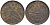 АВСТРИЯ 2 ГЕЛЛЕРА 1893 ФРАНЦ ИОСИФ (1848-1916) KM 2801 бронза 100-135