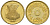 Египет 5 пиастров 2004 кувшин KM 941 латунь UNC 4387-237