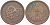ЯПОНИЯ 2 СЕНА 1880 ГОД 13, ИМПЕРАТОР МИЦУХИТО (МЭЙДЗИ) (1867-1912), ПЯТЬ ИЕРОГЛИФОВ НА СТОРОНЕ ДРАКОНА KM 18.2 (18.1) бронза 3851-812