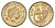 Гернси 1 фунт 2001 Елизавета II (1952-2022) KM 110 никель латунь UNC 4646-1055