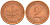 ФРГ 2 ПФЕННИГА 1976 J KM 106a, J.381a сталь плакированная сталь плакированная медьюю 4396-1567