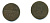 Ганновер 1 пфенниг 1845 A, Эрнст Август (1837-1851) KM 173.1, AKS 126, J. 54 медь 35-724