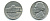 США 5 ЦЕНТОВ 1975 D ДЖЕФФЕРСОН KM А192 медно-никель 179-715