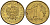 Польша 1 грош 2002 MW KM 276, Parchimowicz 701k латунь 4580-454