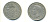 Великобритания 2 шиллинга (флорин) 1947 Георг VI (1936-1952) KM 865, Spink 4102 медно-никель 59-826