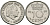 НИДЕРЛАНДЫ 10 ЦЕНТОВ 1950 ЮЛИАНА KM 182 никель 96-415