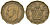 Великобритания 3 пенса 1952 Георг VI (1936-1952) KM 873, Spink 4113 никель латунь 4163-741