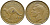 АВСТРАЛИЯ 1 ПЕННИ 1944 p, ГЕОРГ VI (1936-1952), КЕНГУРУ KM 36 бронза 4394-344