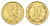 Чили 10 песо 2006 KM 228 никель латунь UNC 4664-437