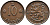 Финляндия 10 пенни 1922 республика (1918-1962) KM 24 медь 4388-857