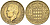 Монако 10 франков 1951 Ренье III (1949-2005) KM 130 алюминиевая бронза    4169-429