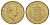 Дания 2 кроны 1953 N, Фредерик IX (1947-1972) KM 838 алюминиевая бронза aUNC 4634-534