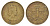 Ямайка 1/2 пенни 1958 Елизавета II (1952-2022) KM 36 никель латунь 4626-517