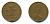 Великобритания 2 пенса 1971 Елизавета II (1952-2022) KM 916, Spink 4235 (C1) бронза 540-412