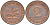 ФРГ 2 пфеннига 1967 F KM 106, J. 381 бронза 55-1221