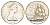 Новая Зеландия 50 центов 1979 Елизавета II (1952-2022), парусник Индевор, тираж 25.000 экземпляров KM 37 медно-никель BU 189-431