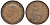 Великобритания 1 пенни 1934 Георг V (1910-1936) KM 838, Spink 4055 бронза 4123-1035