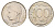 Италия 100 лир 1994 R, дельфины KM 159 медно-никель 4119-555