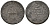 Венгрия 2 филлера 1917 KB, Карл I (1916-1918) KM 497 железо 4615-445