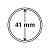 Капсулы круглые – 41 мм, упаковка 10 шт. Leuchtturm. 334928