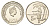 Токелау 5 центов 2012 год-тип KM 102 медно-никель UNC 98-746