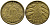 ГЕРМАНИЯ 10 РЕЙХСПФЕННИГОВ 1926 А KM 40, J. 317, Weege 9 алюминиевая бронза 51-616