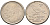 Норвегия 25 эре 1967 Улаф V (1958-1991), синица KM 407 медно-никель 4588-329