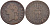 ФРАНЦИЯ 1/2 СОЛЯ 1788 ЛЮДОВИК XVI KM 586 медь 28-624