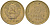 СССР 5 копеек 1961 Y 129a, Schon 78 латунь aUNC 4161-736
